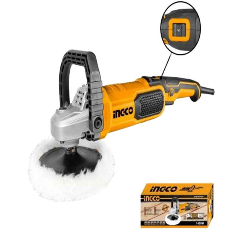 Polisseuse 1400W 1500.3600 tr.min ingco