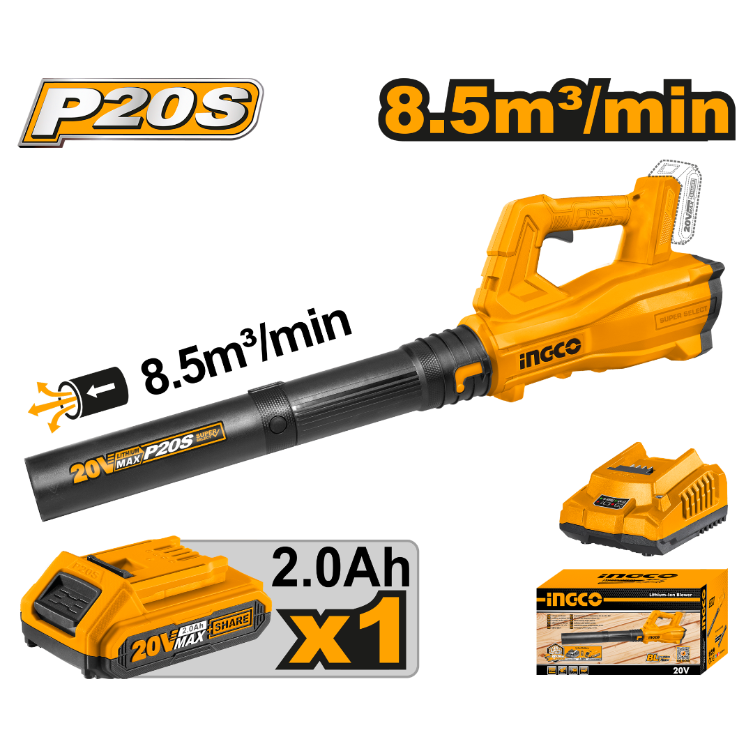 Souffleur 20V 2A ingco