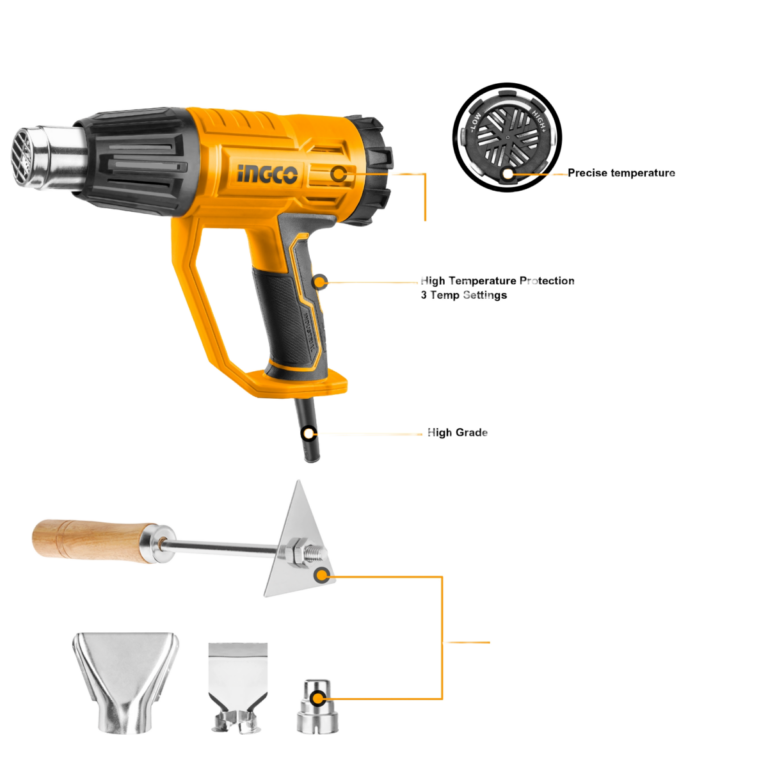 Pistolet à air chaud 2000W ingco