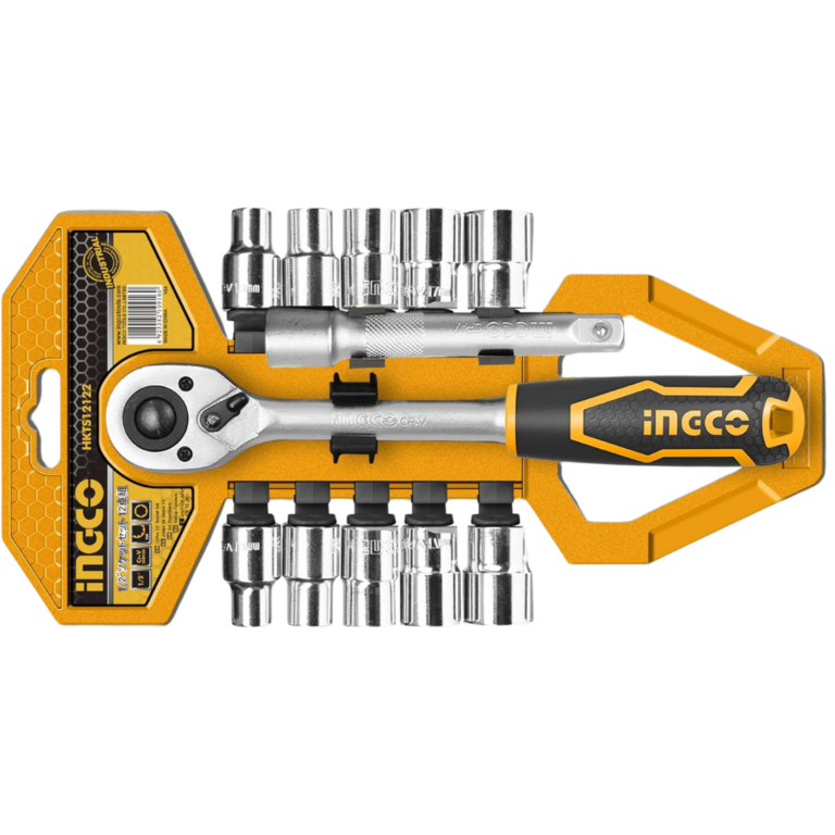 Jeu de clés à cliquet 1.2" 3cm ingco
