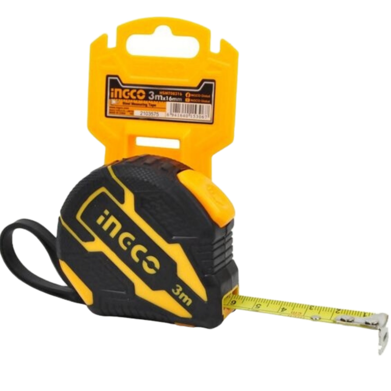 Ruban de Mesure 3m*16mm verrouillage automatique ingco