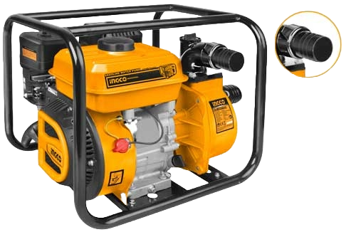 Moto pompe 7HP essence + gaz 80mm 3&Prime; ingco