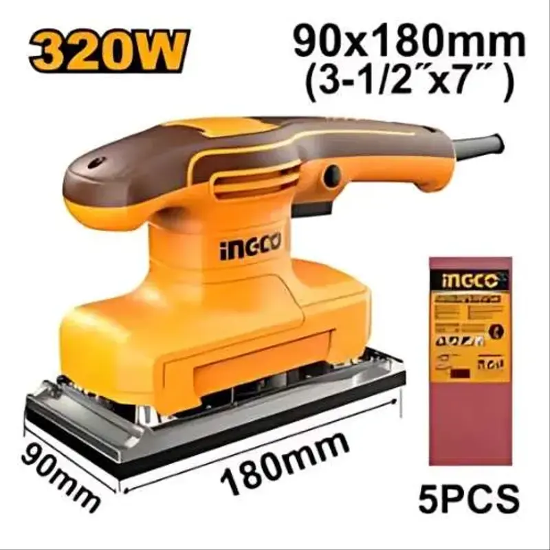 Ponceuse Vibrante De Finition 320W Ingco