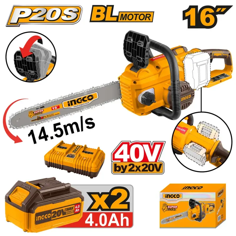 Tronconneuse 40CM+40V+4A INGCO CGSLI401682