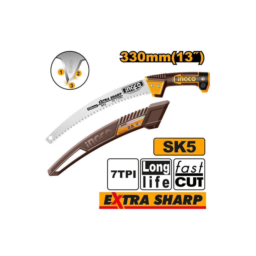 Scie à main 13&Prime;