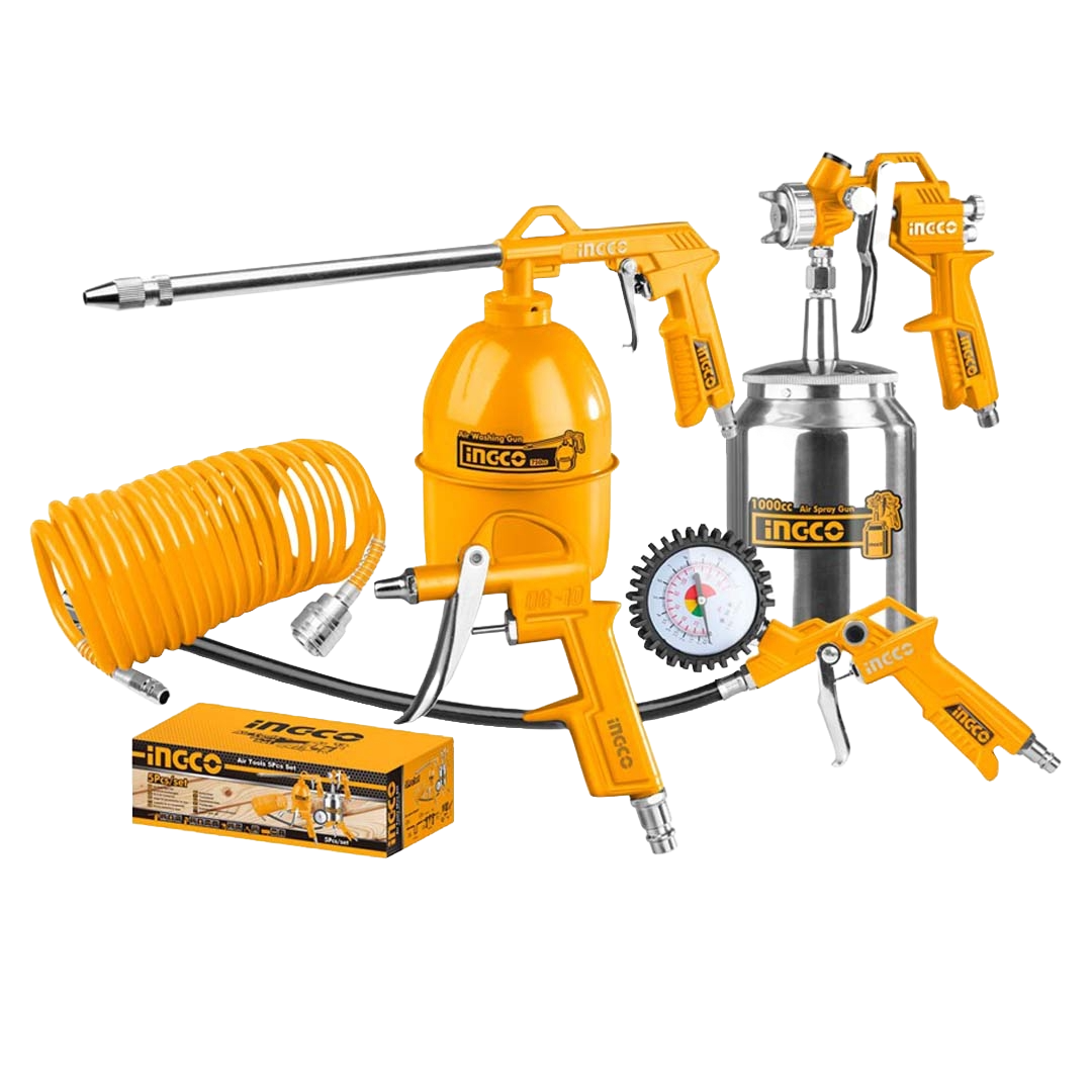 Kit Pneumatique 5pcs INOX ingco