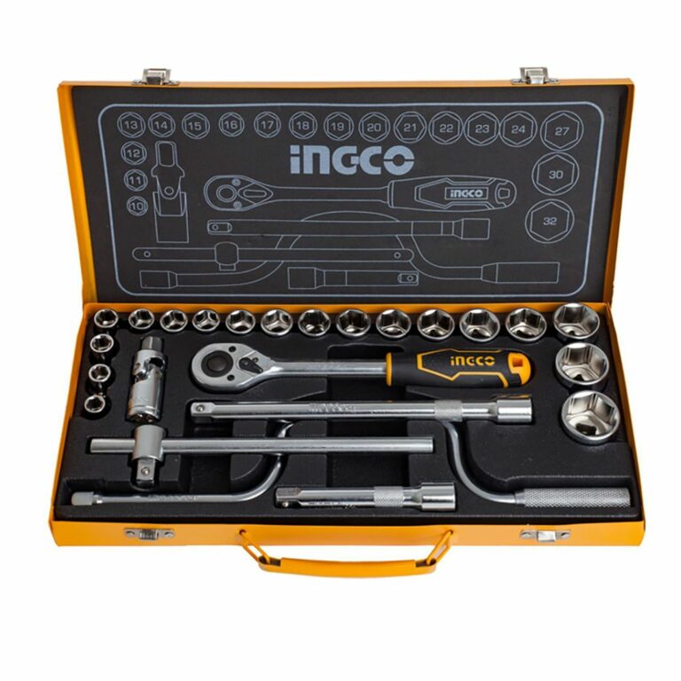 Coffret cliquet 24 pcs ingco