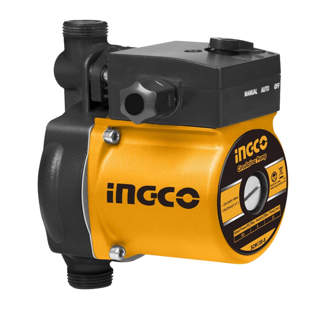 Pompe a eau de circulation 0.2hp 120w ingco